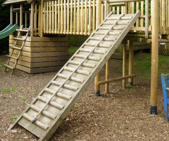 Climbing Ramp with Pull Rope