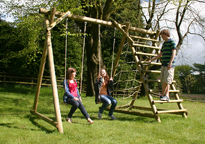 Swings with Climbing Frames