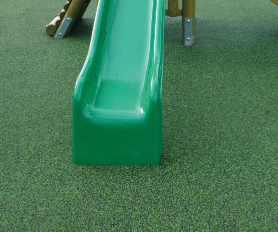 Wet Pour - bonded rubber for playgrounds