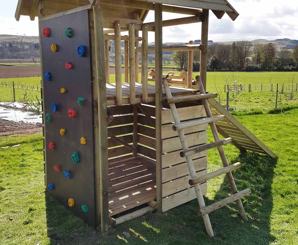garden play adapted combinations adapted singe towers rock climbing wall