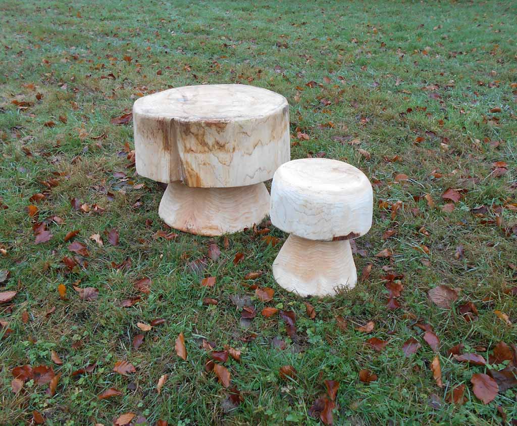 Garden Mushroom Table Wooden Products