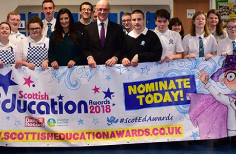 News banner SEA Nominate now for the Scottish Education Awards
