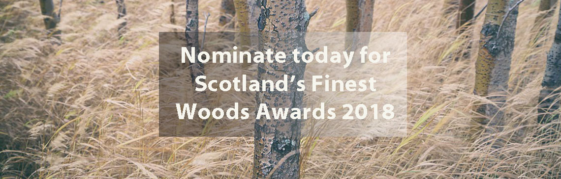 Nominate today for Scotland's Finest Woods Awards 2018