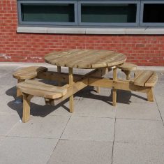 Wheelchair Accessible picnic Table for schools
