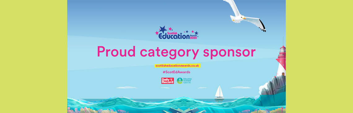 News banner SEA sponsor Scottish Education awards 2020