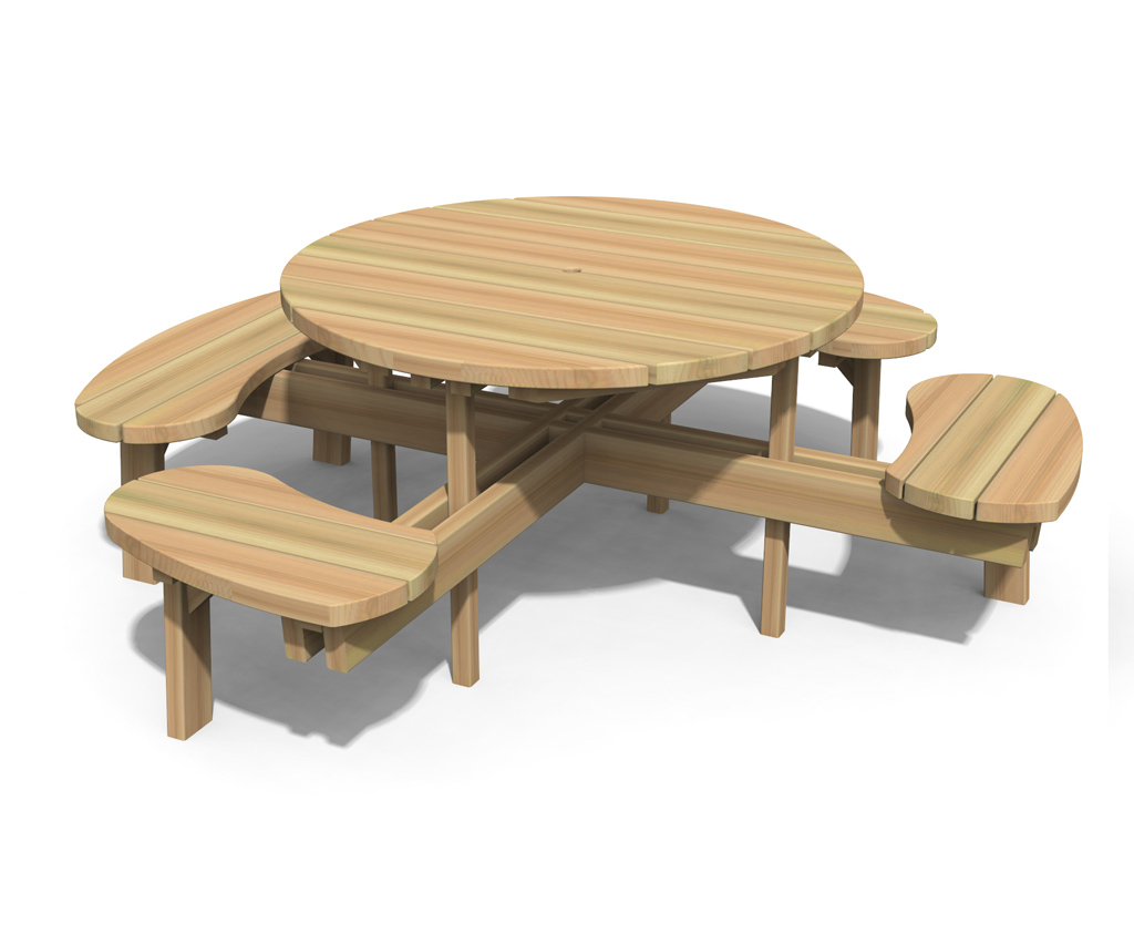 Wheelchair Accessible Picnic Table - Image 2