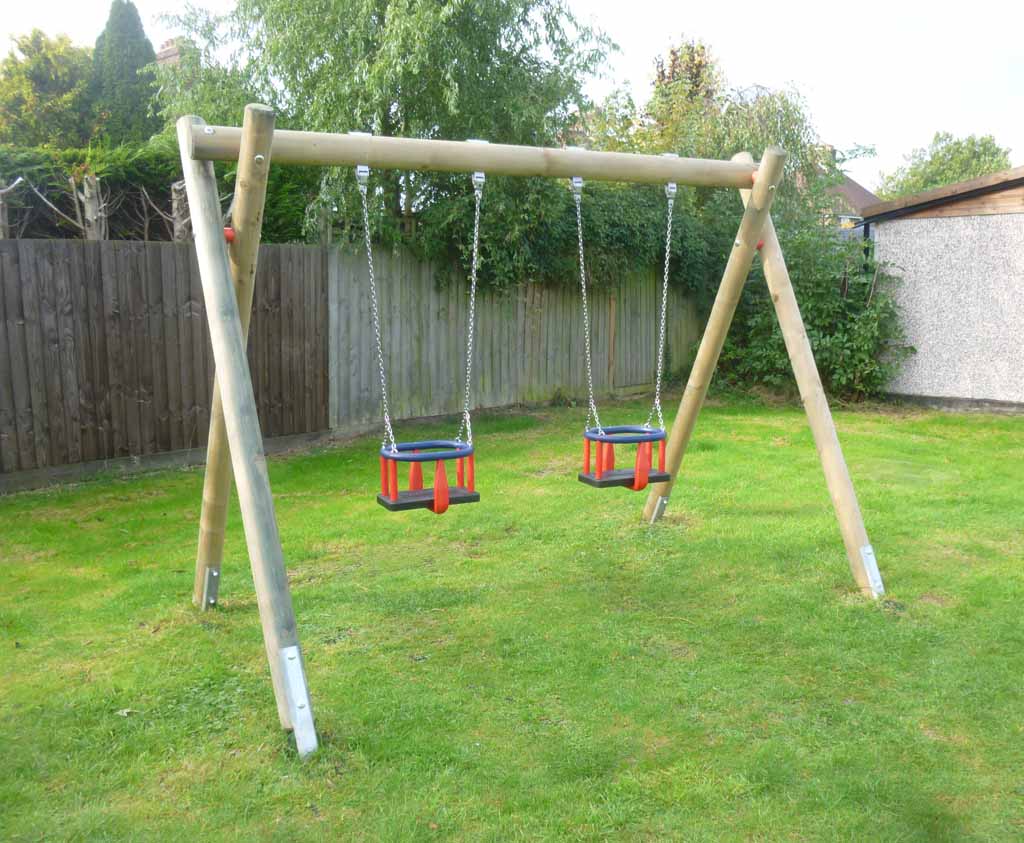 Commercial Play Junior double swings product listing image