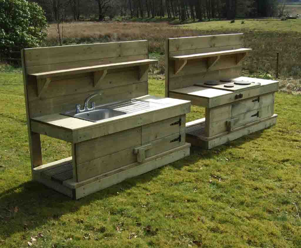 Educational Play mud kitchen